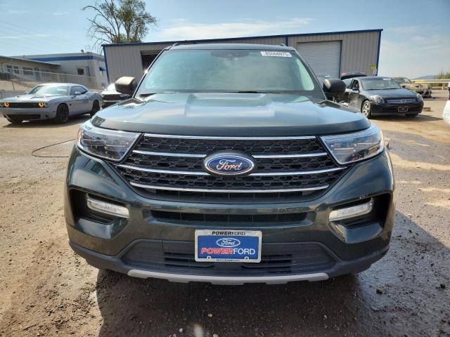 1FMSK8DH6NGA14917 - 2022 FORD EXPLORER XLT GRAY photo 5