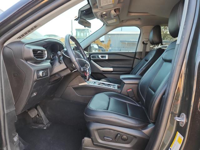 1FMSK8DH6NGA14917 - 2022 FORD EXPLORER XLT GRAY photo 7