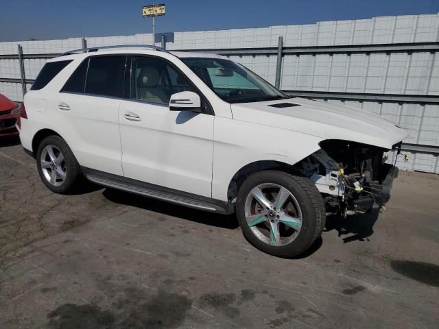 4JGDA5JB1JB016592 - 2018 MERCEDES-BENZ GLE 350 Biały zdjęcie 4