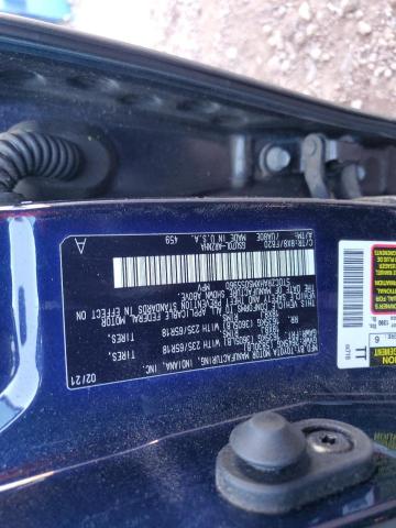 5TDCZRAHXMS055960 - 2021 TOYOTA HIGHLANDER L BLUE photo 13