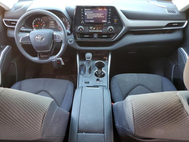 5TDCZRAHXMS055960 - 2021 TOYOTA HIGHLANDER L BLUE photo 8