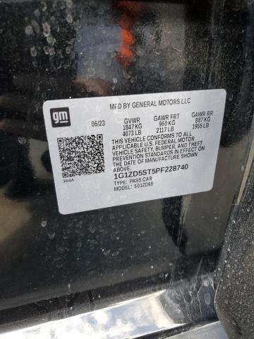 1G1ZD5ST5PF228740 - 2023 CHEVROLET MALIBU LT Siyah fotoğraf 13