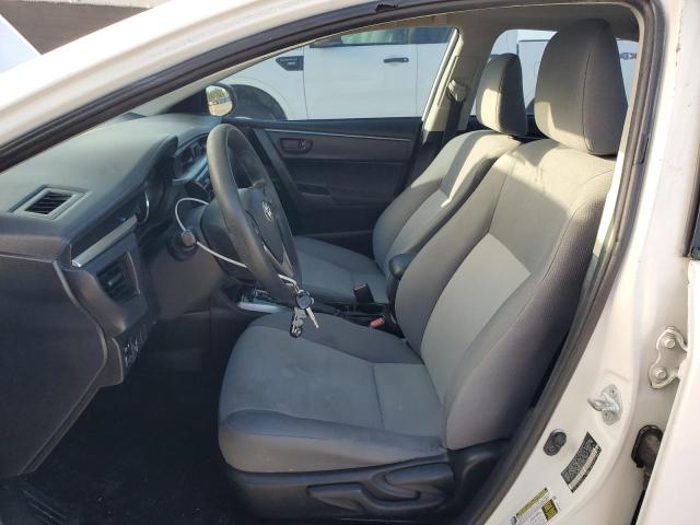 5YFBURHEXFP335024 - 2015 TOYOTA COROLLA L WHITE photo 7