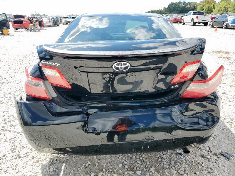 4T4BE46KX8R040716 - 2008 TOYOTA CAMRY CE BLACK photo 6