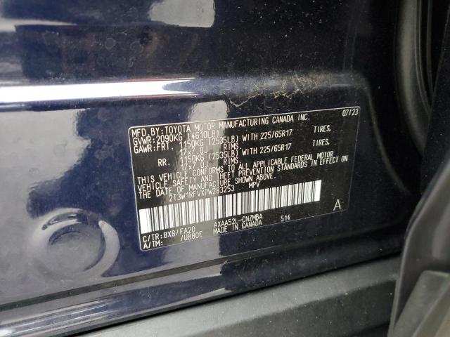 2T3W1RFVXPW283253 - 2023 TOYOTA RAV4 XLE Blau Foto 13