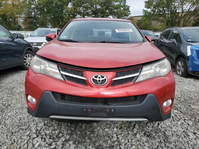 2T3RFREVXEW174708 - 2014 TOYOTA RAV4 XLE RED photo 5