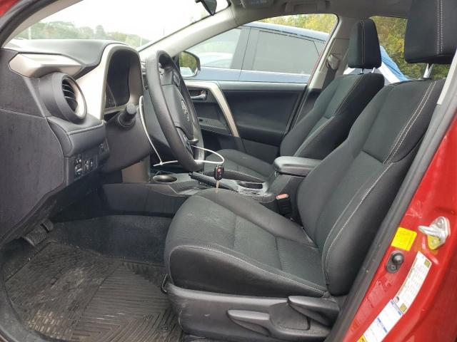 2T3RFREVXEW174708 - 2014 TOYOTA RAV4 XLE RED photo 7