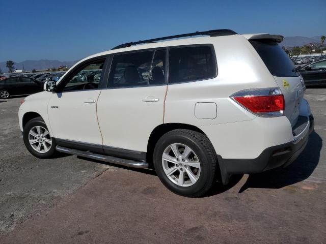 5TDZK3EH5DS133941 - 2013 TOYOTA HIGHLANDER BASE أبيض صورة 2