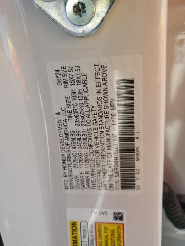 5J6RS4H42SL001887 - 2025 HONDA CR-V EX WHITE photo 13