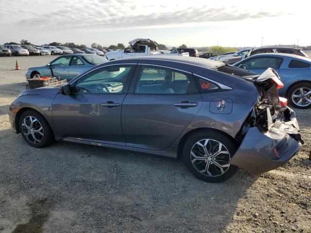 2HGFC2F50JH510069 - 2018 HONDA CIVIC LX ნაცრისფერი ფოტო 2