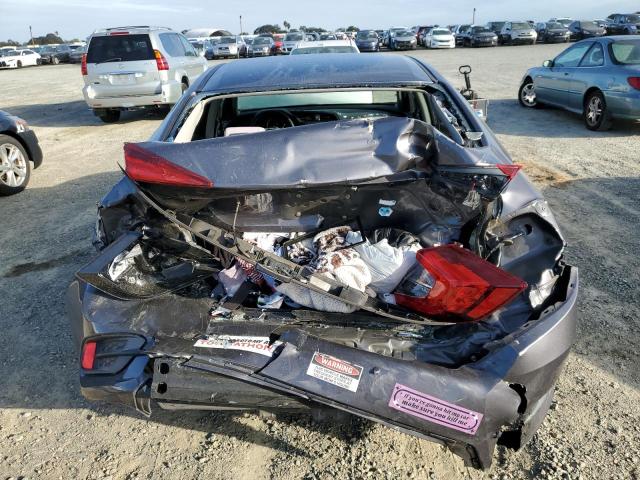 2HGFC2F50JH510069 - 2018 HONDA CIVIC LX ნაცრისფერი ფოტო 6