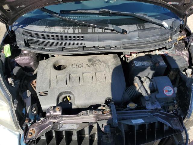 JTKKU4B41C1022830 - 2012 TOYOTA SCION XD PURPLE photo 11