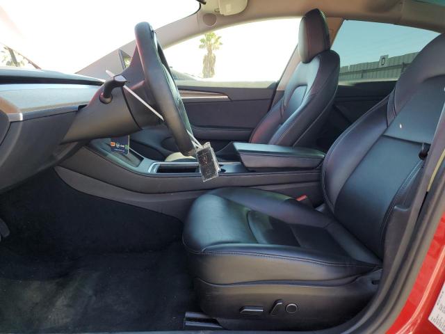 5YJ3E1EB0NF287749 - 2022 TESLA MODEL 3 Bordeaux photo 7