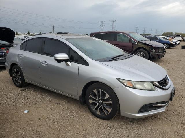 19XFB2F84EE033109 - 2014 HONDA CIVIC EX 银色 照片 4
