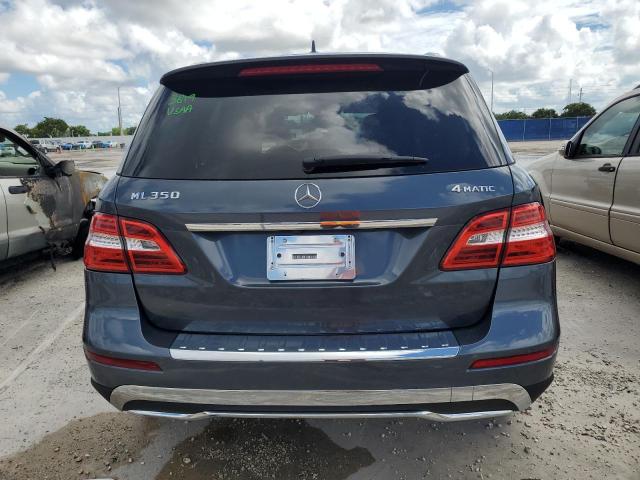 4JGDA5HB9CA043196 - 2012 MERCEDES-BENZ ML 350 4MATIC CHARCOAL photo 6