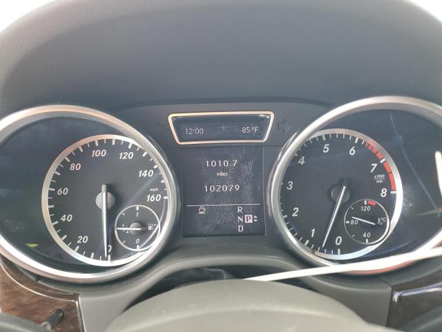 4JGDA5HB9CA043196 - 2012 MERCEDES-BENZ ML 350 4MATIC CHARCOAL photo 9