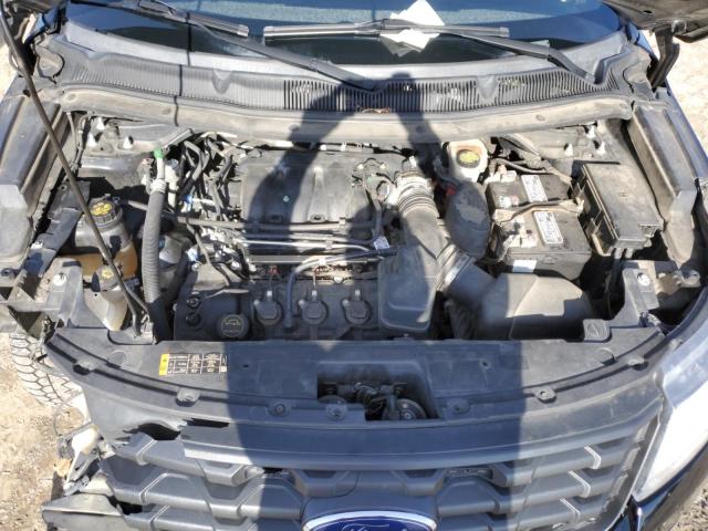 1FM5K8AR5JGB12714 - 2018 FORD EXPLORER POLICE INTERCEPTOR 黑色 照片 12