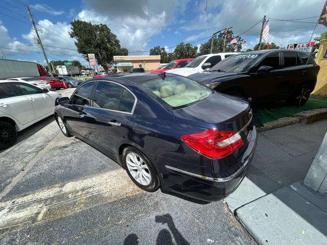 KMHGC4DD2CU175241 - 2012 HYUNDAI GENESIS 3.8L Mavi foto 3