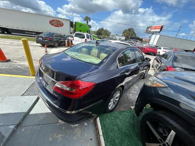 KMHGC4DD2CU175241 - 2012 HYUNDAI GENESIS 3.8L Mavi foto 4