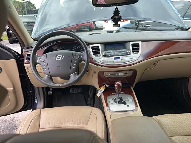 KMHGC4DD2CU175241 - 2012 HYUNDAI GENESIS 3.8L Mavi foto 9