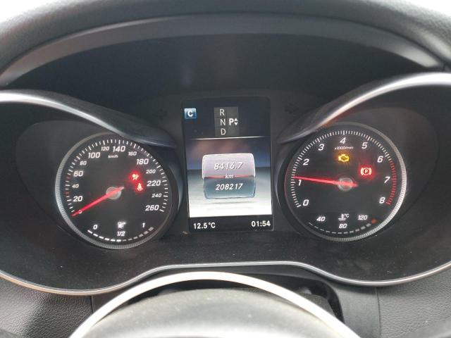 55SWF4KB3GU169048 - 2016 MERCEDES-BENZ C 300 4MATIC BLACK photo 9