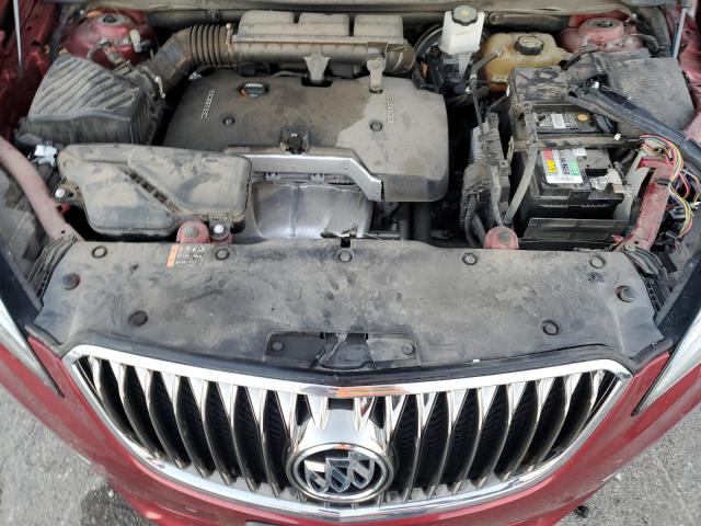 LRBFXBSA9HD112256 - 2017 BUICK ENVISION ESSENCE Бордовый фото 12