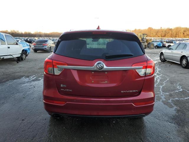 LRBFXBSA9HD112256 - 2017 BUICK ENVISION ESSENCE Бордовый фото 6