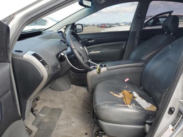 JTDKB20U567063726 - 2006 TOYOTA PRIUS SILVER photo 7