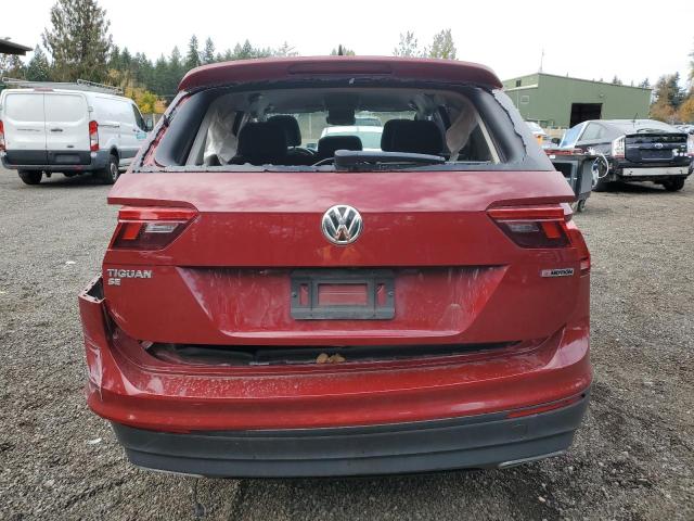 3VV2B7AX2KM197116 - 2019 VOLKSWAGEN TIGUAN SE Կարմիր լուսանկար 6