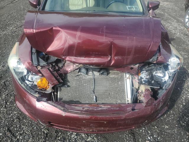 1HGCP26858A076838 - 2008 HONDA ACCORD EXL 栗色 照片 11