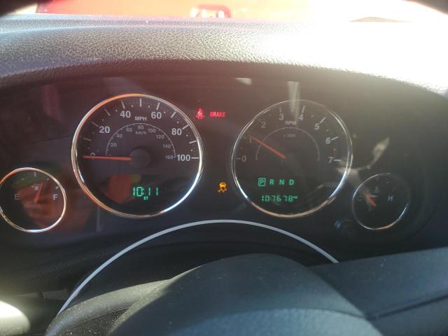 1C4BJWEGXFL544253 - 2015 JEEP WRANGLER U SAHARA RED photo 9