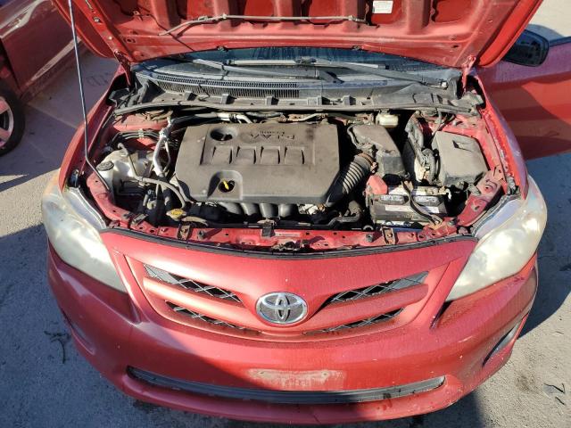 JTDBU4EE0B9145093 - 2011 TOYOTA COROLLA BASE 红色 照片 11