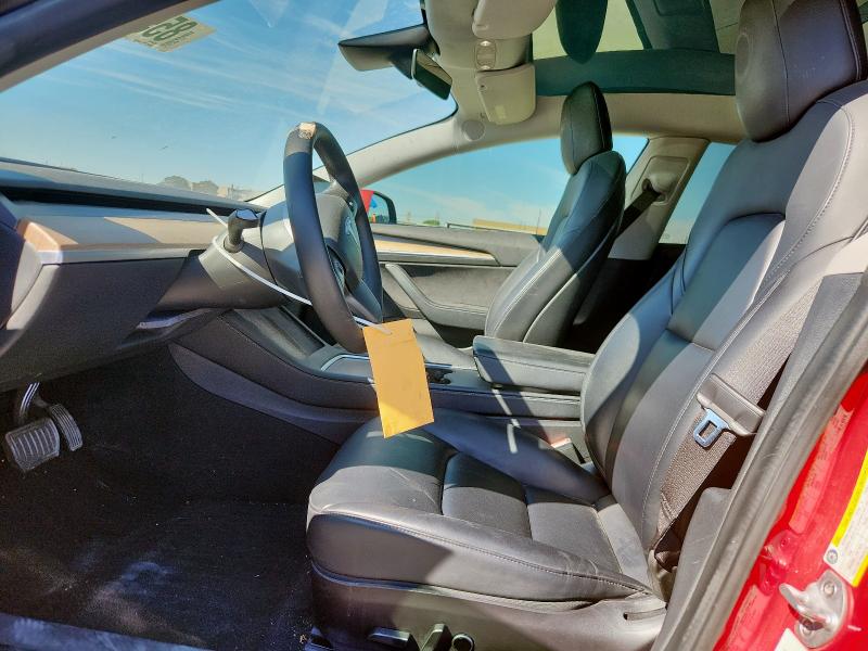 5YJ3E1EB7NF290079 - 2022 TESLA MODEL 3 Kırmızı fotoğraf 7