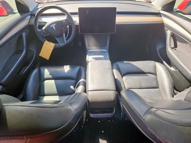 5YJ3E1EB7NF290079 - 2022 TESLA MODEL 3 Kırmızı fotoğraf 8