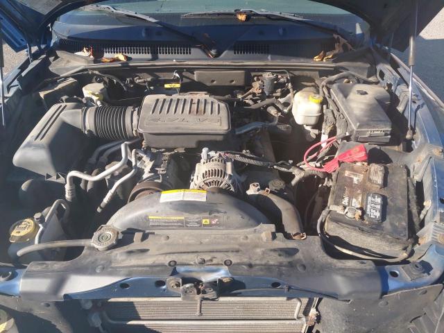 1D7HW42N66S627256 - 2006 DODGE DAKOTA SLT BLUE photo 7