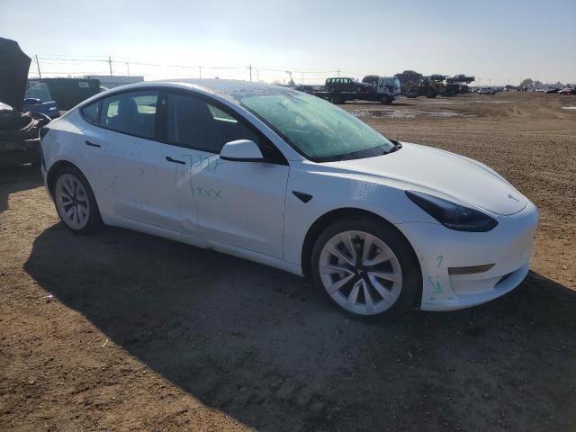 5YJ3E1EA0NF189294 - 2022 TESLA MODEL 3 თეთრი ფოტო 4