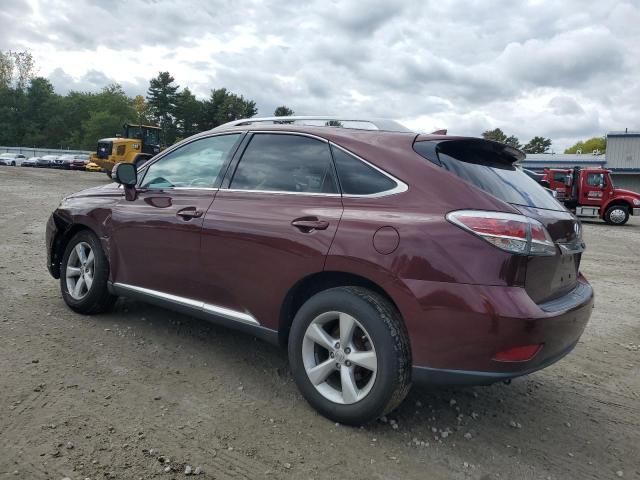 2T2BK1BA6FC334784 - 2015 LEXUS RX 350 BASE BURGUNDY photo 2