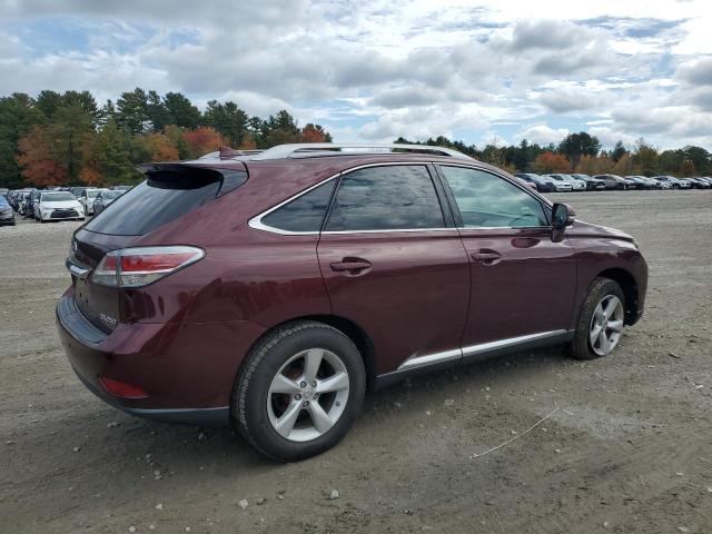 2T2BK1BA6FC334784 - 2015 LEXUS RX 350 BASE BURGUNDY photo 3