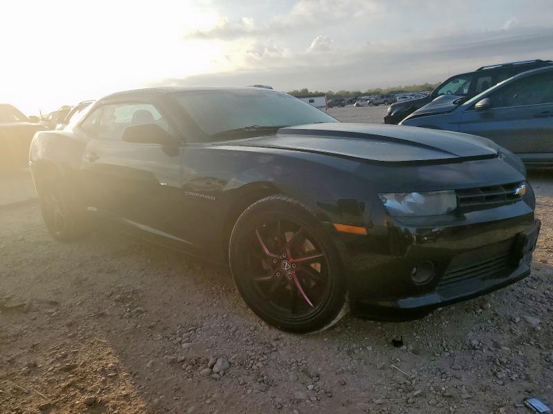 2G1FD1E31F9102664 - 2015 CHEVROLET CAMARO LT BLACK photo 4