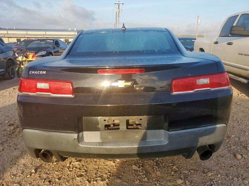 2G1FD1E31F9102664 - 2015 CHEVROLET CAMARO LT BLACK photo 6