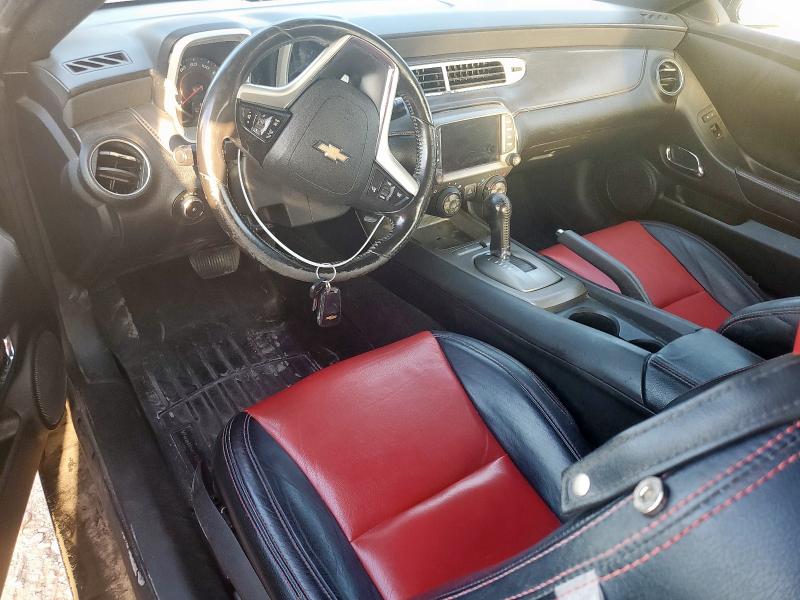 2G1FD1E31F9102664 - 2015 CHEVROLET CAMARO LT BLACK photo 8