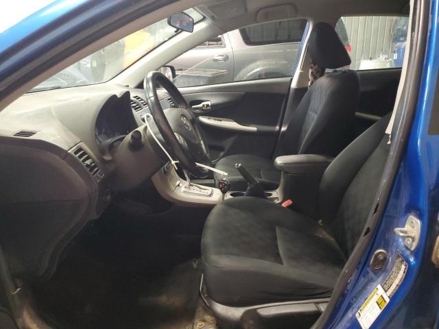 2T1BU4EE7AC266700 - 2010 TOYOTA COROLLA BASE Синій фото 7