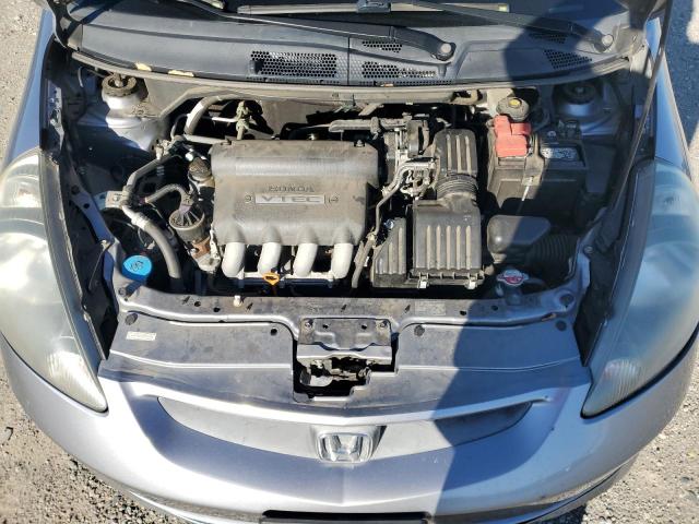JHMGD386X7S018466 - 2007 HONDA FIT S SILVER photo 11