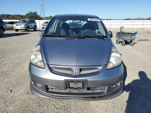 JHMGD386X7S018466 - 2007 HONDA FIT S SILVER photo 5