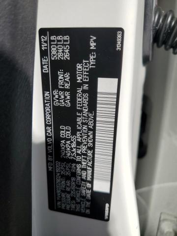 YV4902DZ8D2419202 - 2013 VOLVO XC60 T6 白色 照片 13