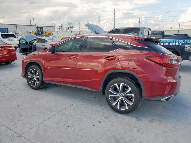 2T2ZZMCA1KC132987 - 2019 LEXUS RX 350 BASE BURGUNDY photo 2
