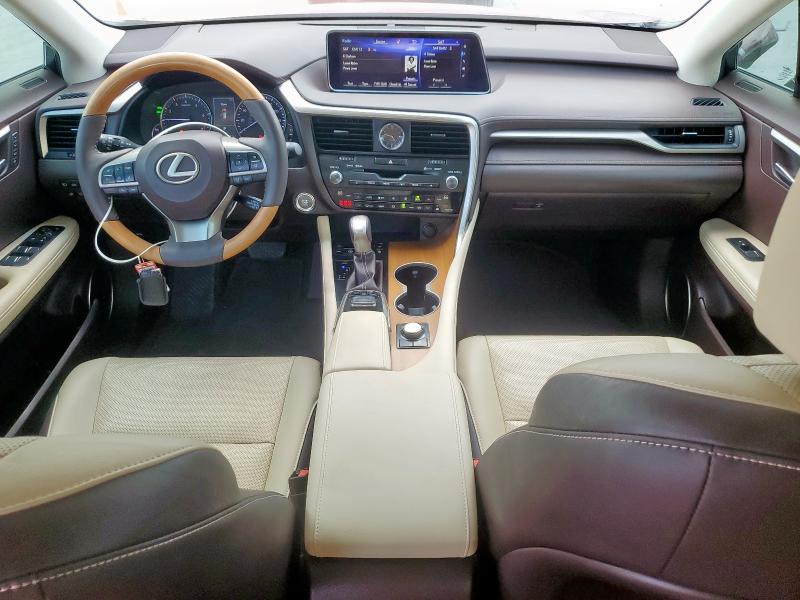 2T2ZZMCA1KC132987 - 2019 LEXUS RX 350 BASE BURGUNDY photo 8