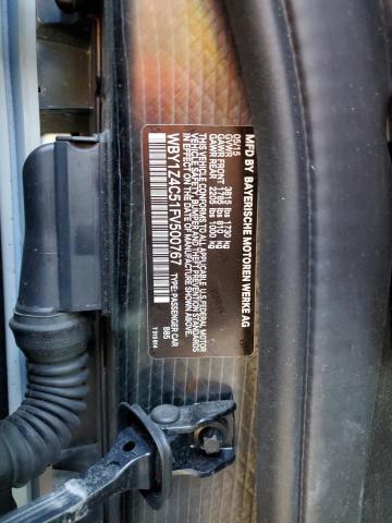 WBY1Z4C51FV500767 - 2015 BMW I3 REX WHITE photo 12