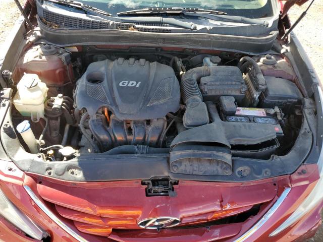 5NPEB4AC2DH506793 - 2013 HYUNDAI SONATA GLS Красный фото 11