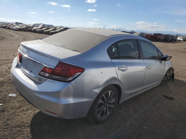 19XFB2F82EE017555 - 2014 HONDA CIVIC EX SILVER photo 3